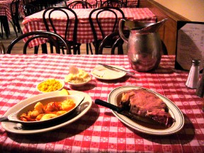 Surf and turf at Durgin Park