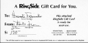 Gift card.