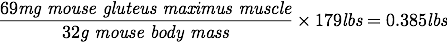 Bad calculation of my ass weight.